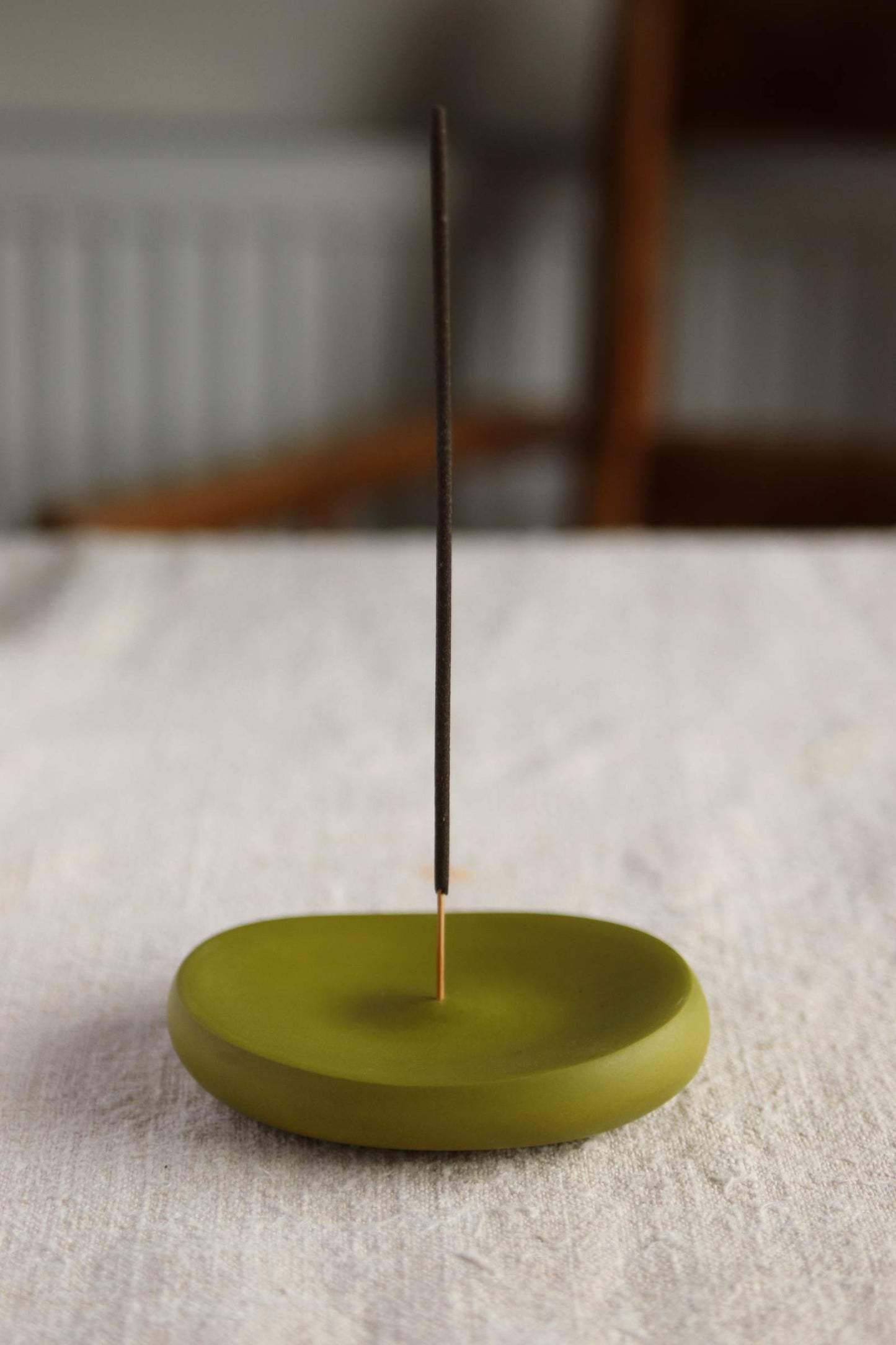 Incense Holder, Olive Green Collection