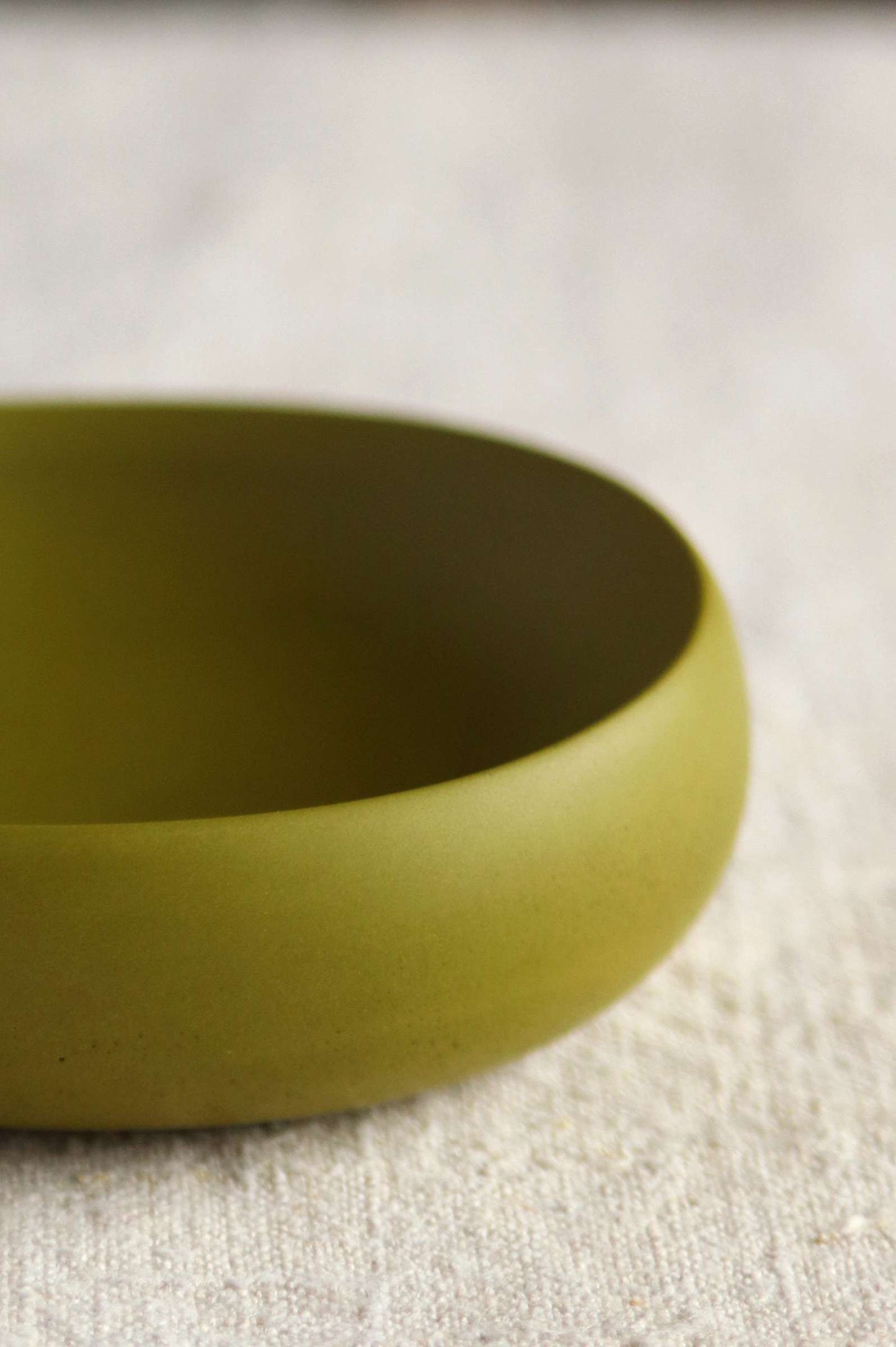 Trinket Bowl, Olive Green Collection