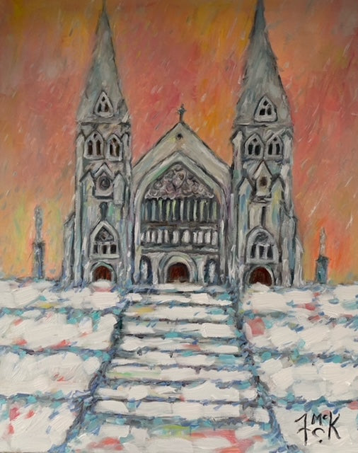 Beneath a Winter's Sky, St Patrick's Cathedral, Armagh