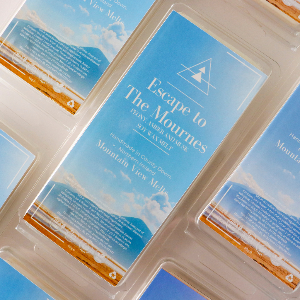 Escape to the Mournes wax melt
