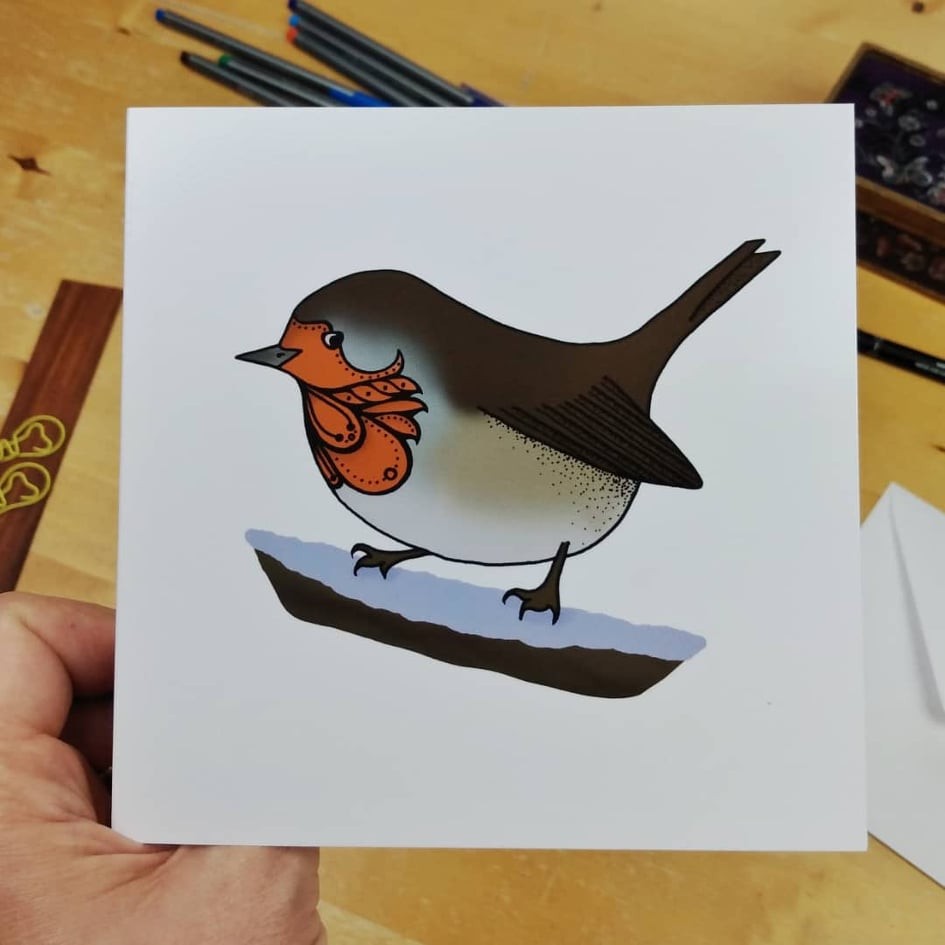 Robin Birds of Ireland