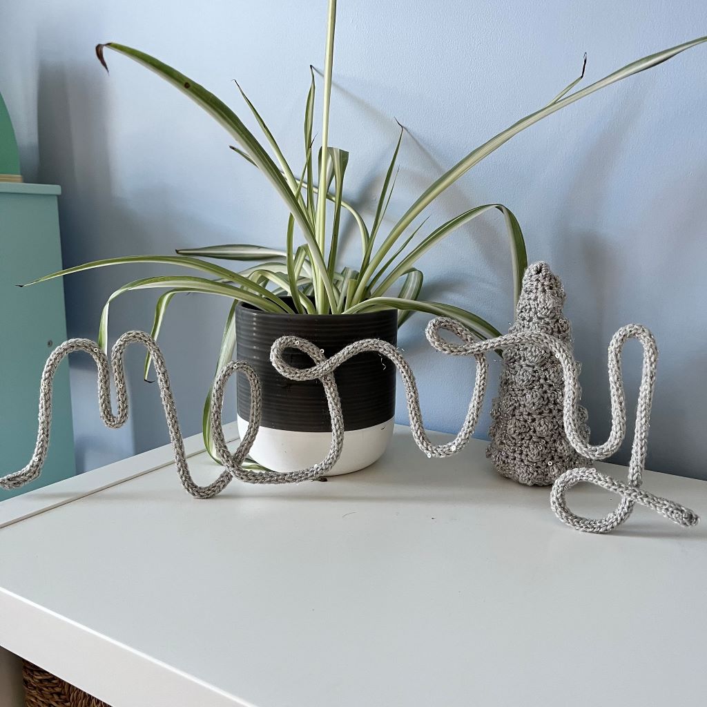 Knitted Wire Words