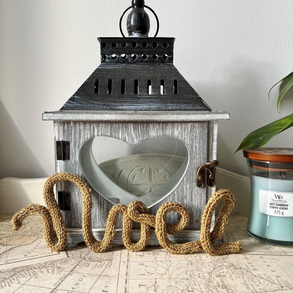 Knitted Wire Words