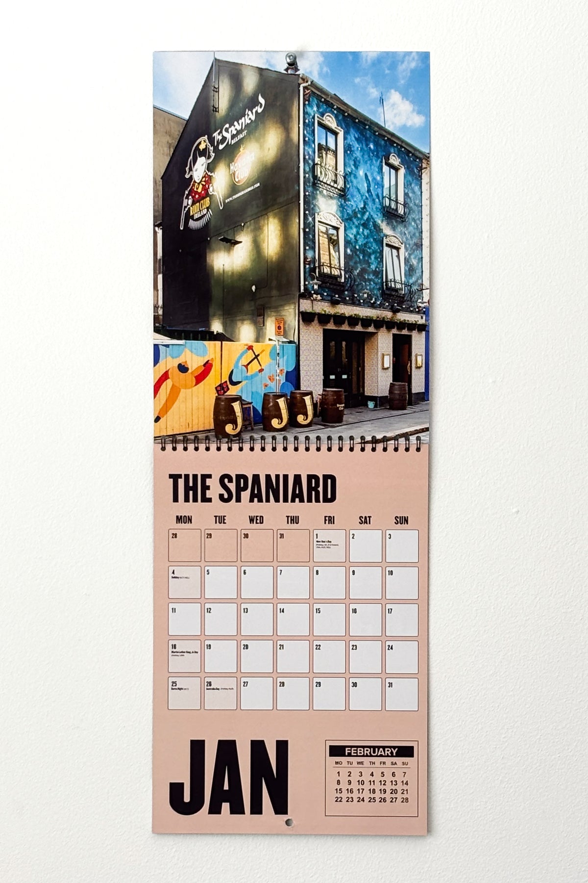 2027 Belfast Pubs Calendar