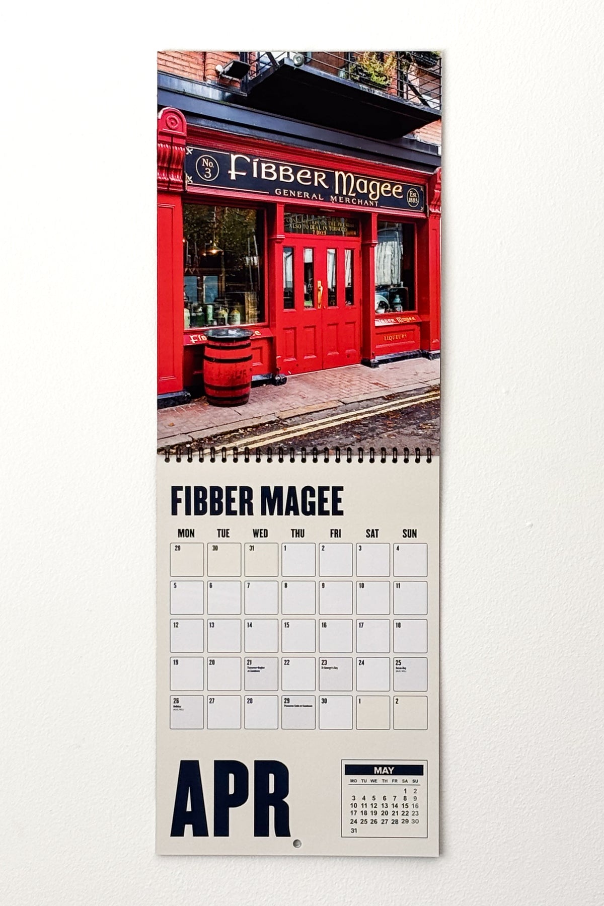 2027 Belfast Pubs Calendar