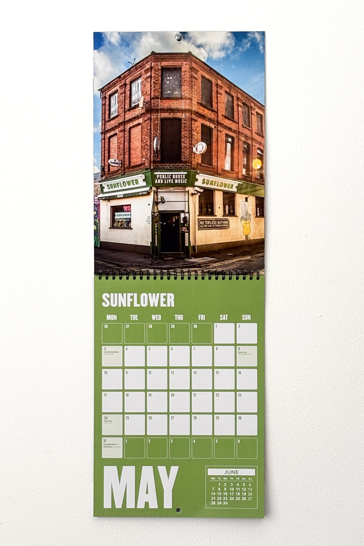 2027 Belfast Pubs Calendar