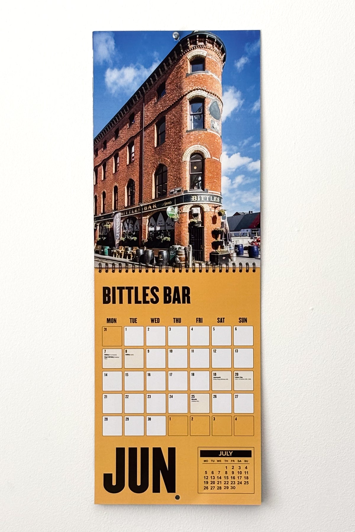 2027 Belfast Pubs Calendar