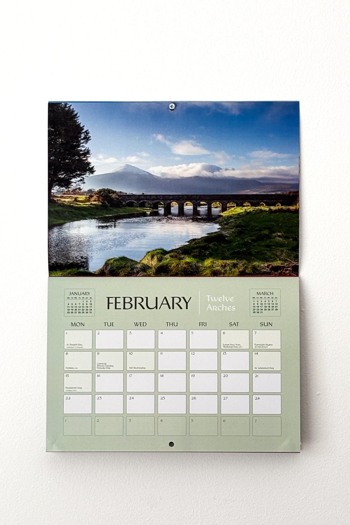 2027 Northern Ireland Landscapes Calendar