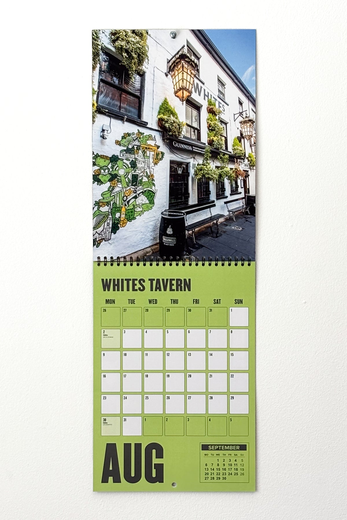 2027 Belfast Pubs Calendar