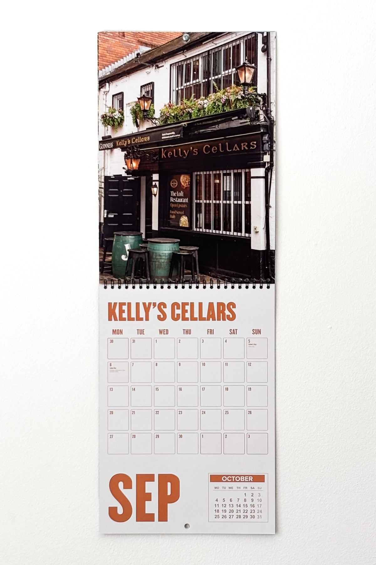2027 Belfast Pubs Calendar