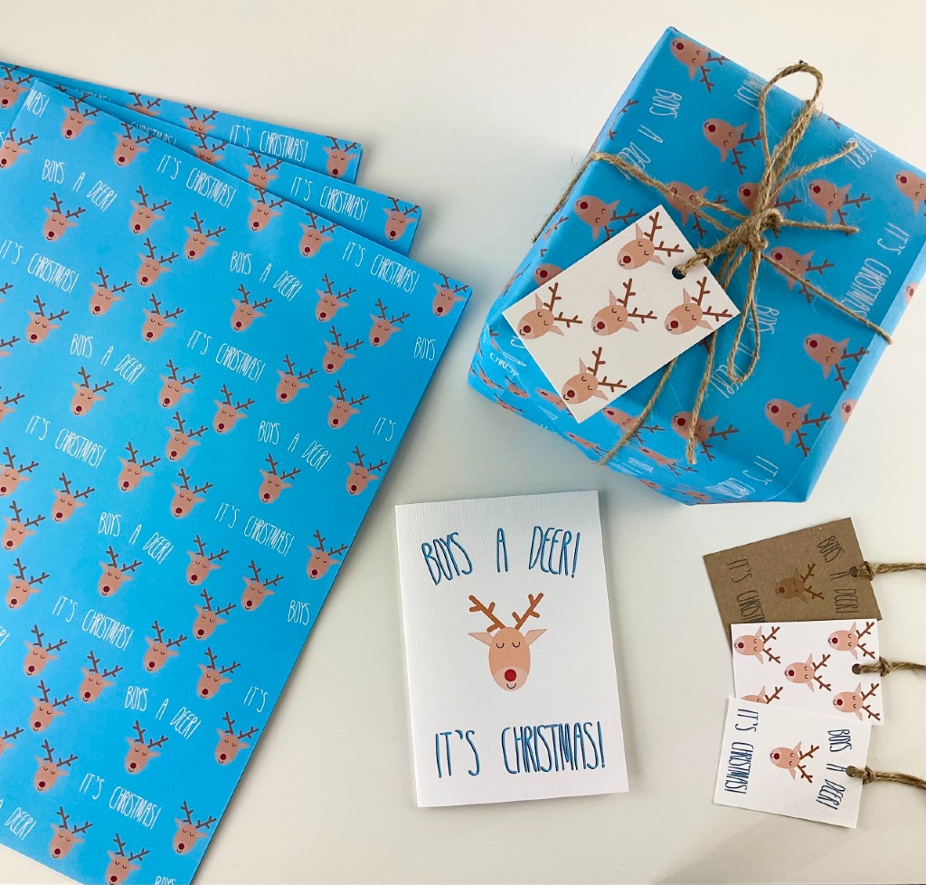 Christmas wrapping paper (various designs)