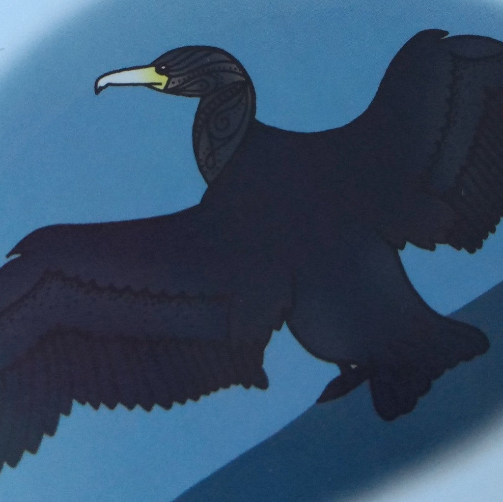 Cormorant Birds of Ireland Card