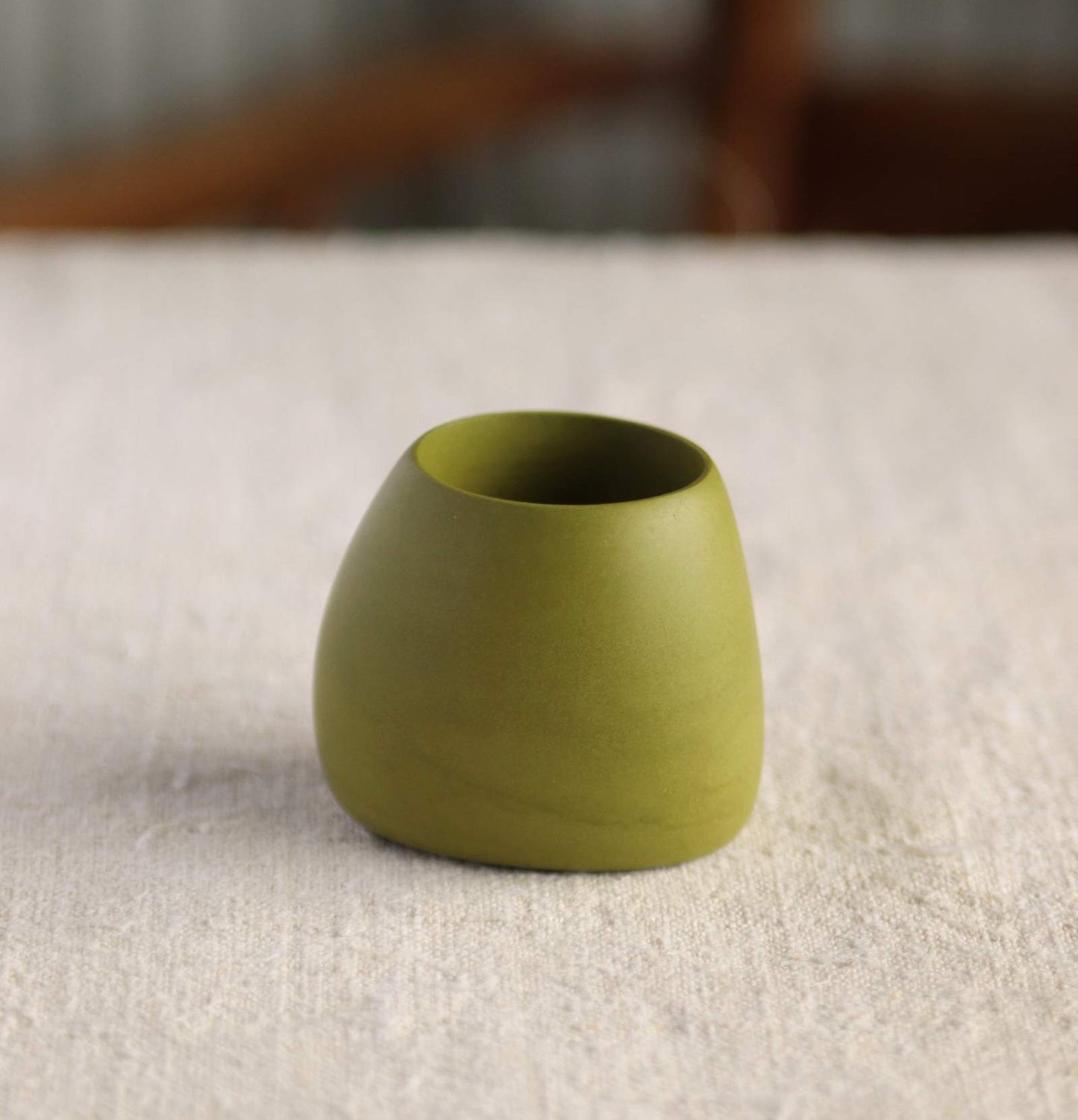 Tealight Holder, Olive Green Collection