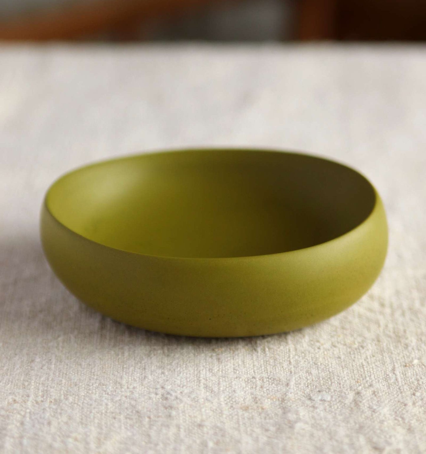 Trinket Bowl, Olive Green Collection