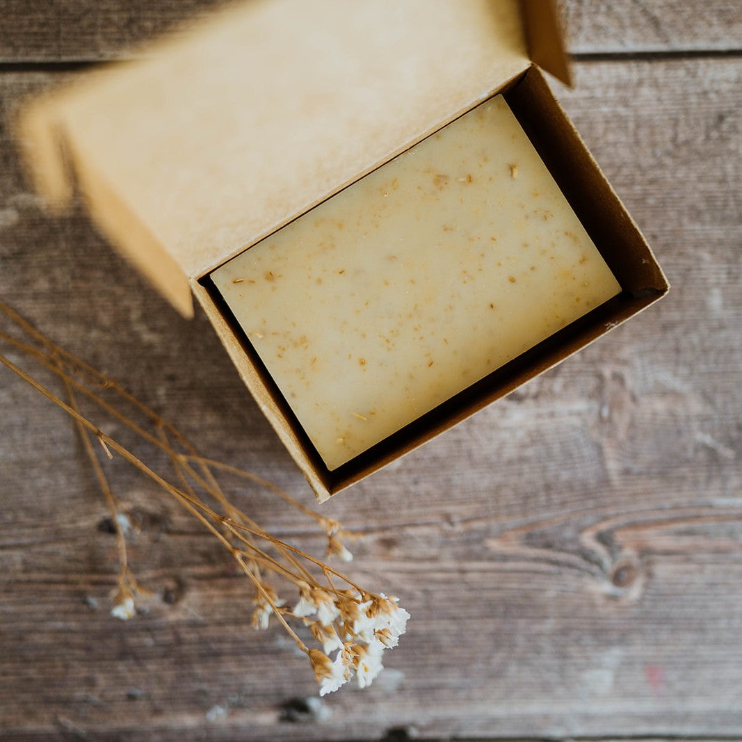 Honey & Oats with Hemp Oil Goats Milk Soap